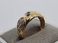 Ring, 18 karaats - afbeelding 5 van  8