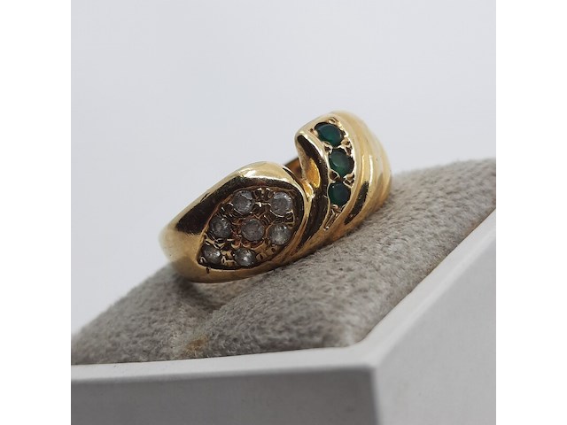 Ring, 18 karaats - afbeelding 6 van  8