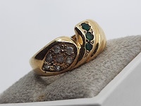 Ring, 18 karaats - afbeelding 6 van  8