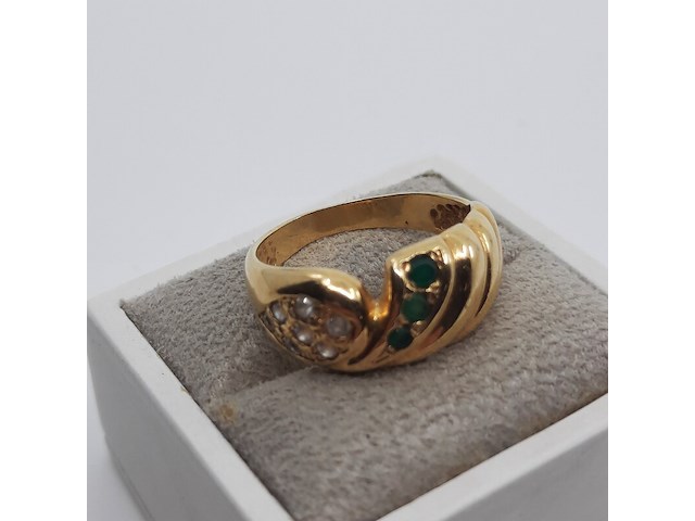 Ring, 18 karaats - afbeelding 8 van  8