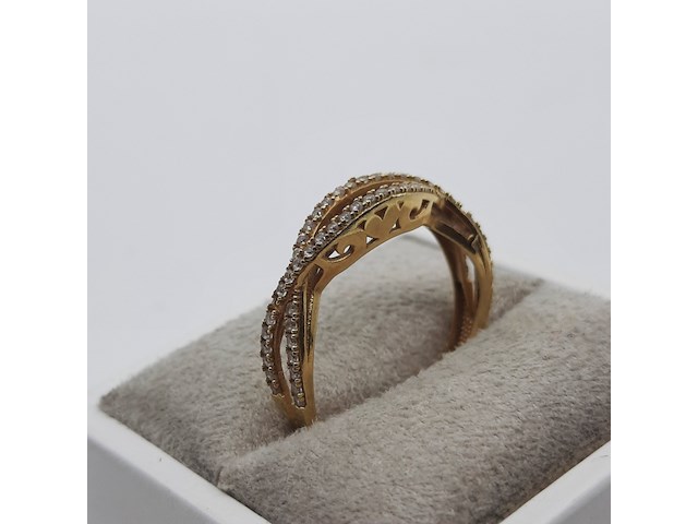 Ring, 18 karaats - afbeelding 4 van  8