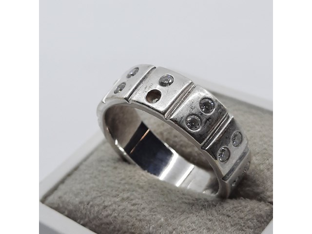 Ring, 18 karaats - afbeelding 5 van  8
