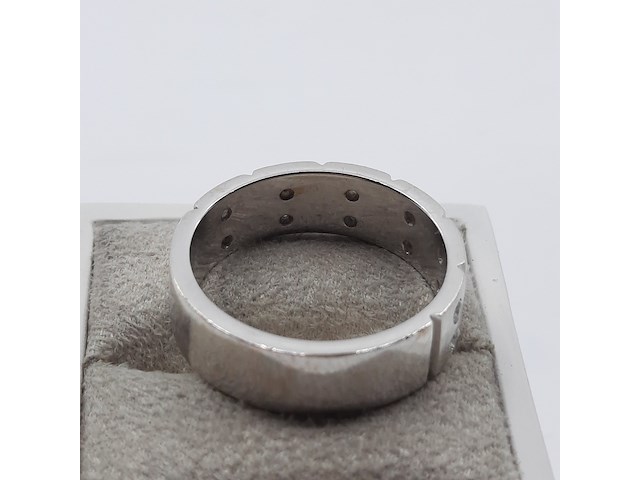 Ring, 18 karaats - afbeelding 8 van  8