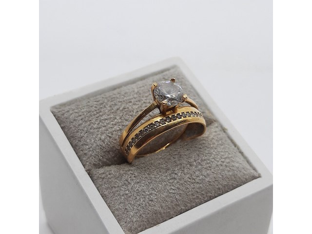 Ring, 20 karaats - afbeelding 2 van  8