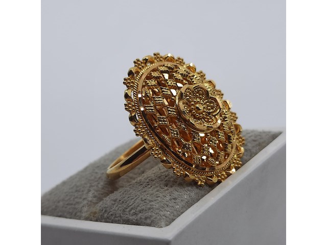 Ring, 22 karaats - afbeelding 9 van  11