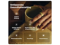 Ring air advanced sleeptracking wearable maat 12 goud - afbeelding 4 van  5