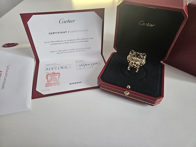 Ring, cartier, panthere, 2022 - afbeelding 1 van  9