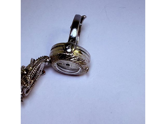 Ring horloge dames sierraad - mechanisch horloge loopt goed - afbeelding 2 van  5