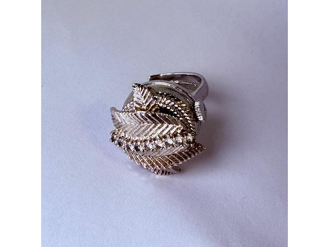 Ring horloge dames sierraad - mechanisch horloge loopt goed - afbeelding 3 van  5