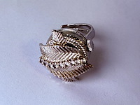 Ring horloge dames sierraad - mechanisch horloge loopt goed - afbeelding 3 van  5