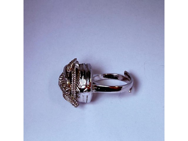 Ring horloge dames sierraad - mechanisch horloge loopt goed - afbeelding 4 van  5