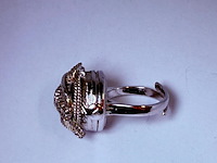 Ring horloge dames sierraad - mechanisch horloge loopt goed - afbeelding 4 van  5