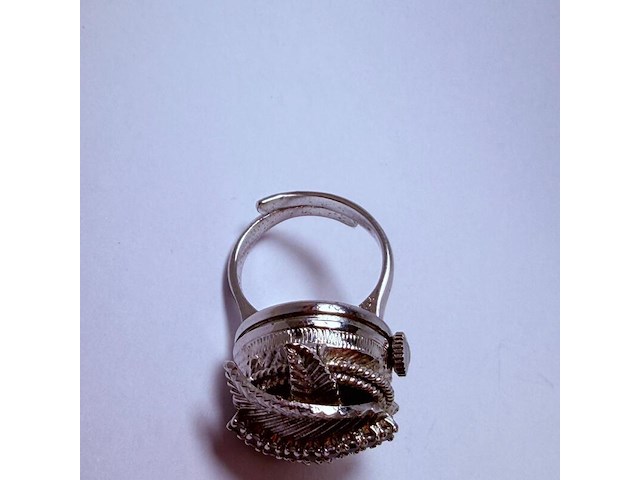 Ring horloge dames sierraad - mechanisch horloge loopt goed - afbeelding 5 van  5