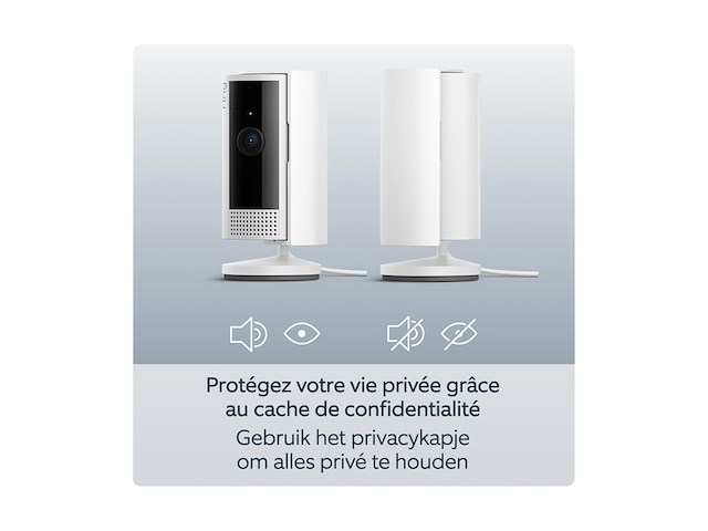 Ring indoor camera (2nd gen) wit beveiligingscamera binnenshuis camera - afbeelding 3 van  5