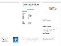 Ring met princess geslepen diamanten 1.00 carat totaal - afbeelding 3 van  9