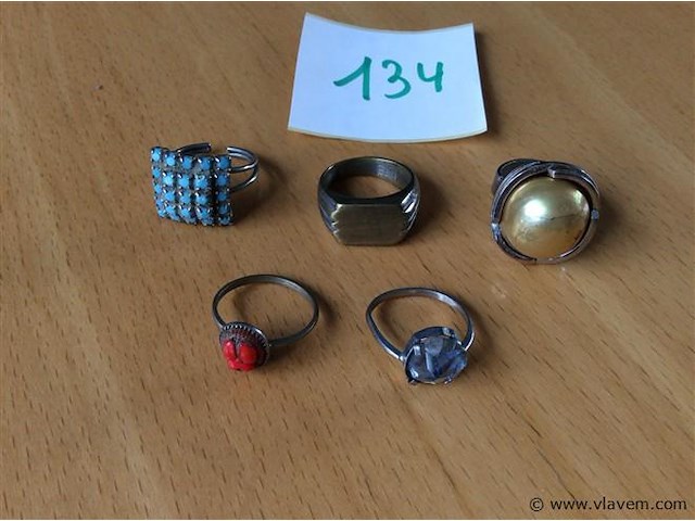 Ringen 5st - afbeelding 1 van  2