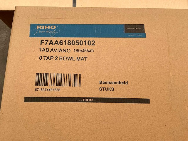 Ringo aviano 180 wastafel - afbeelding 4 van  4