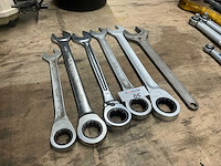 Ringratel-steeksleutel (5x) - afbeelding 1 van  2