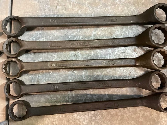 Ringsleutels (5x) - afbeelding 2 van  2