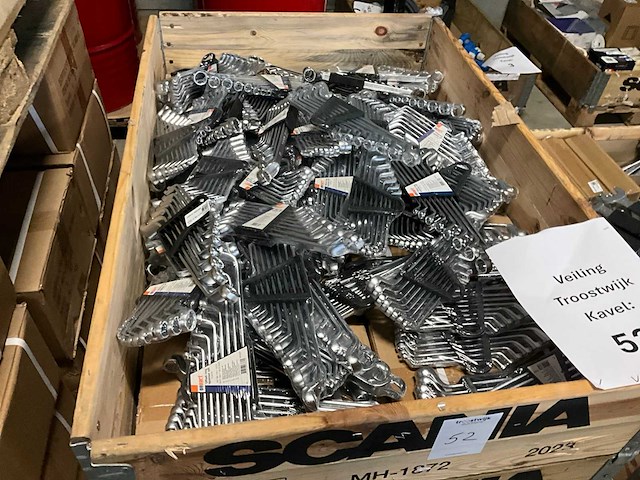 Ringsleutelset 8-dlg. 6-22mm (x373) - afbeelding 2 van  6