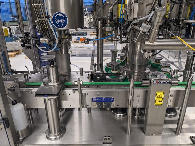 Rinser + filler + crowner + canning, raveco, triblok/multi bloc 480-12-12-1, 2022 - afbeelding 6 van  39