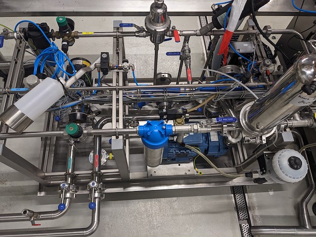 Rinser + filler + crowner + canning, raveco, triblok/multi bloc 480-12-12-1, 2022 - afbeelding 19 van  39