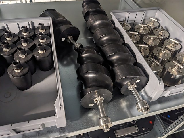 Rinser + filler + crowner + canning, raveco, triblok/multi bloc 480-12-12-1, 2022 - afbeelding 31 van  39