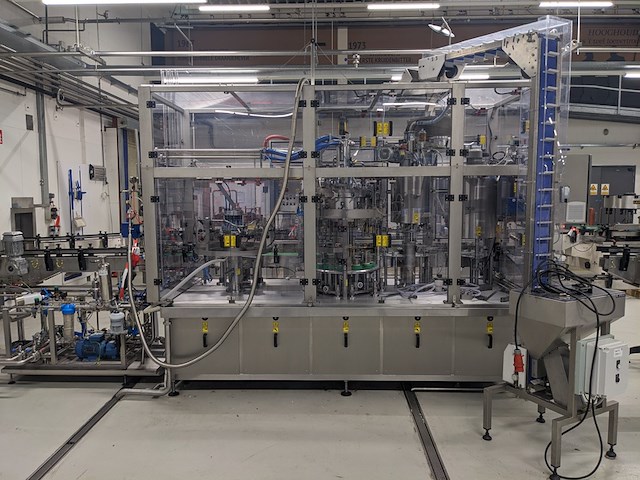 Rinser + filler + crowner + canning, raveco, triblok/multi bloc 480-12-12-1, 2022 - afbeelding 23 van  39