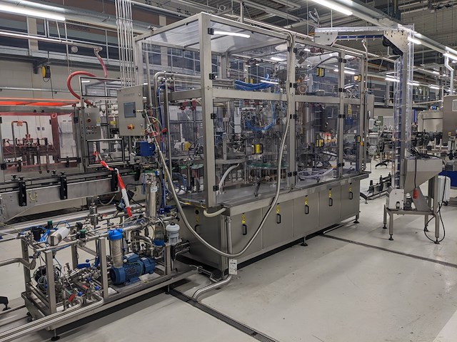 Rinser + filler + crowner + canning, raveco, triblok/multi bloc 480-12-12-1, 2022 - afbeelding 34 van  39