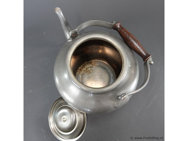 Rio tiel holland tinnen waterkoker of theepot - afbeelding 4 van  5