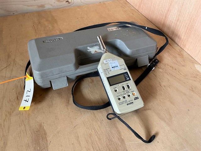Rion nl-02 integrating sound level meter - afbeelding 1 van  3