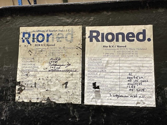 Rioned multijet rioolreinigingsmachine - afbeelding 7 van  15