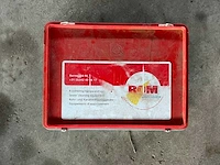 Rioned rioolreinigingsset met 1/2" turbinesnijder ø100–150 mm en elektronische leidingdetector, 2 koffers - afbeelding 12 van  15