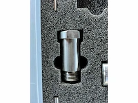 Rioned rioolreinigingsset met 1/2" turbinesnijder ø100–150 mm en elektronische leidingdetector, 2 koffers - afbeelding 4 van  15