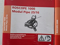Rioolcamera 100mm rothenberger, roscope i2000 module 25/16, bouwjaar 2016 - afbeelding 2 van  10