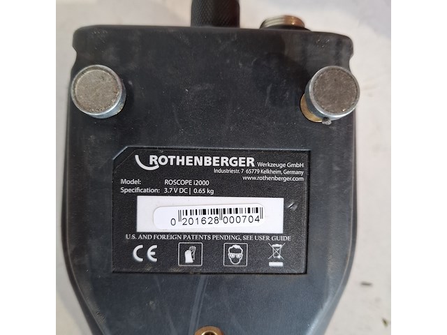 Rioolcamera 100mm rothenberger, roscope i2000 module 25/16, bouwjaar 2016 - afbeelding 5 van  10