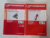 Rioolcamera 100mm rothenberger, roscope i2000 module 25/16, bouwjaar 2016 - afbeelding 9 van  10