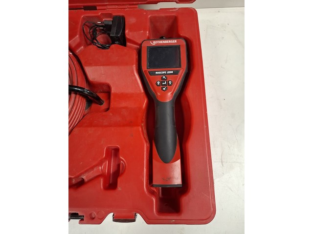 Rioolcamera 100mm rothenberger, roscope i2000 module 25/16, bouwjaar 2019 - afbeelding 2 van  9