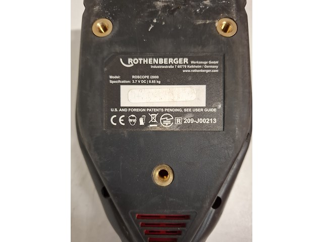 Rioolcamera 100mm rothenberger, roscope i2000 module 25/16, bouwjaar 2019 - afbeelding 6 van  9