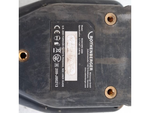 Rioolcamera 100mm rothenberger, roscope i2000 module 25/16, bouwjaar 2019 - afbeelding 8 van  11