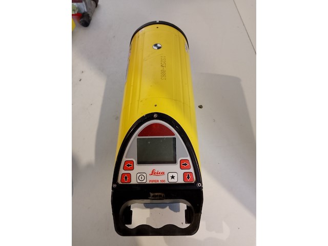 Rioollaser incl. richtmerk, accu en lader leica, piper 100, bouwjaar 2014 - afbeelding 8 van  15