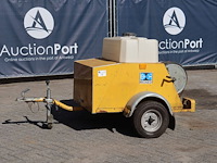 Rioolspuitwagen rioned benzine 8.1kw