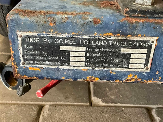 Rior hd50 mobiele pompzuigkar - afbeelding 9 van  9