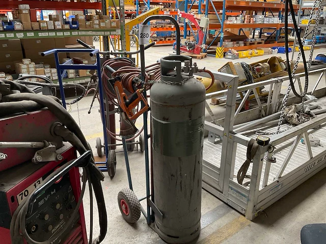 Ripack 3000 gasfleskar met krimppistool - afbeelding 1 van  4