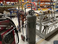 Ripack 3000 gasfleskar met krimppistool