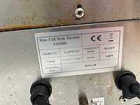 Rise-fall - dubbele contactgrill - afbeelding 5 van  9