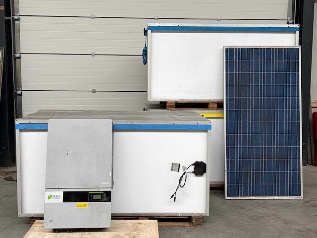 Risen - set van 75 gebruikte zonnepanelen (280 wp) - gebruikte (20 kw) chint power omvormer - afbeelding 1 van  4