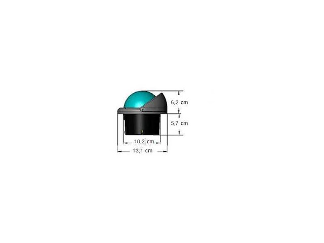 Ritchie helmsman build-in compass black - hf-742 24v - afbeelding 6 van  6