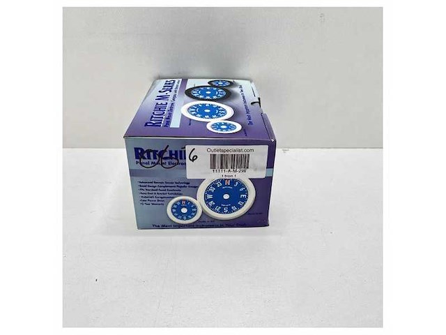 Ritchie m-2w electric digital compass white 45 mm - afbeelding 3 van  4