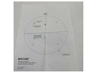 Ritchie navigator dnp-200 liquid black kompas (binnacle mount) - afbeelding 4 van  4